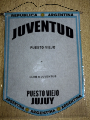 BANDERIN JUVENTUD PUESTO VIEJO JUJUY