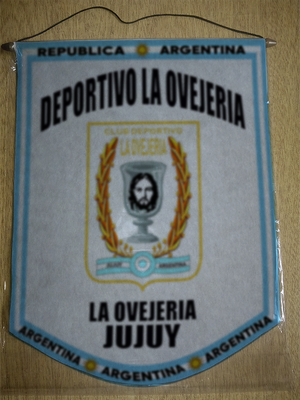 BANDERIN DEPORTIVO LA OVEJERIA JUJUY