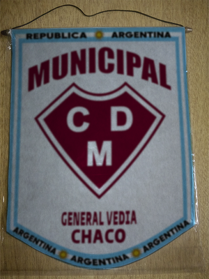 BANDERIN MUNICIPAL GENERAL VEDIA CHACO