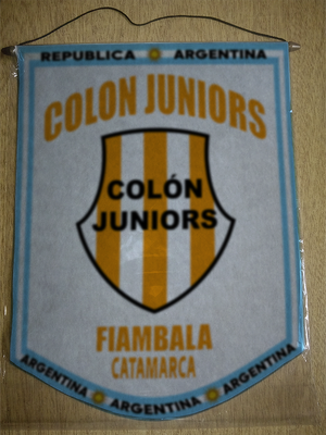 BANDERIN COLON JUNIORS FIAMBALA