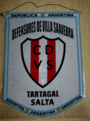 BANDERIN DEFENSORES VILLA SAAVEDRA TARTAGAL SALTA