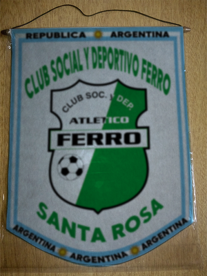 BANDERIN FERRO DE SANTA ROSA
