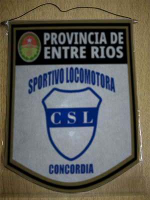 BANDERIN SPORTIVO LOCOMOTORA CONCORDIA