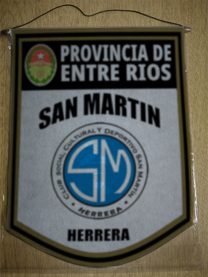 BANDERIN SAN MARTIN HERRERA ENTRE RIOS