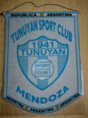 BANDERIN TUNUYAN SPORT CLUB MENDOZA