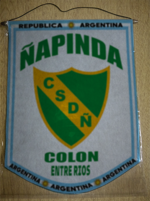 BANDERIN CLUB ÑAPINDA COLON ENTRE RIOS