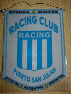 BANDERIN RACING PUERTO SAN JULIAN