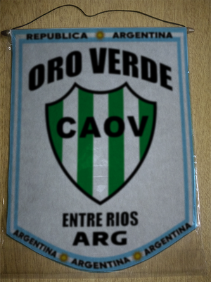 BANDERIN ORO VERDE ENTRE RIOS