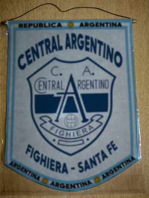 BANDERIN CENTRAL ARGENTINO FIGHIERA SANTA FE