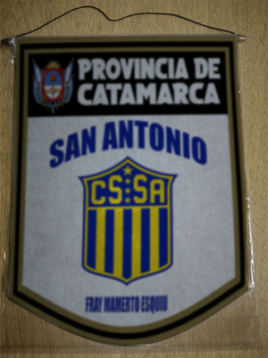 BANDERIN 40 CM DORADO SOCIAL SAN ANTONIO ESQUIU