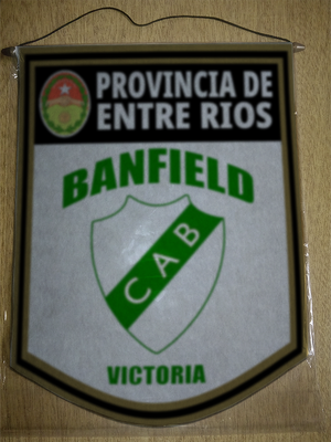 BANDERIN BANFIELD VICTORIA ENTRE RIOS