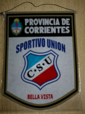 BANDERIN 40CM DORADO SPORTIVO UNION BELLA VISTA