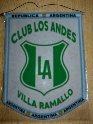 BANDERIN CLUB LOS ANDES VILLA RAMALLO
