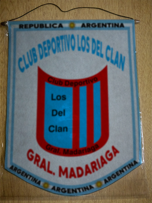 BANDERIN CLUB LOS DEL CLAN MADARIAGA