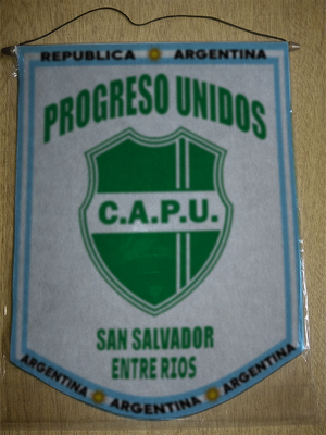BANDERIN PROGRESO UNIDOS ENTRE RIOS
