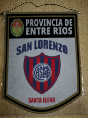 BANDERIN SAN LORENZO SANTA ELENA