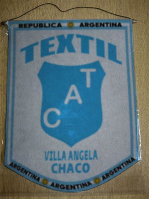 BANDERIN TEXTIL VILLA ANGELA CHACO