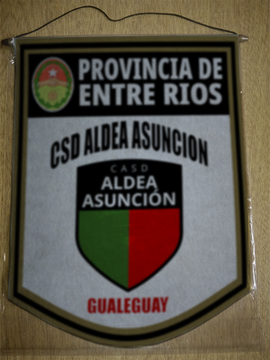 BANDERIN ALDEA ASUNCION GUALEGUAY ENTRE RIOS