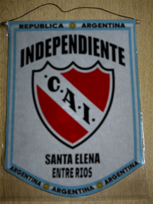 BANDERIN INDEPENDIENTE SANTA ELENA ENTRE RIOS
