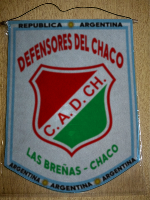 BANDERIN DEFENSORES CHACO LAS BREÑAS