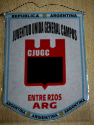 BANDERIN JUVENTUD UNIDA GENERAL CAMPOS