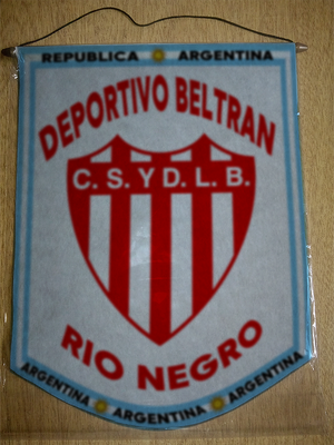 BANDERIN DEPORTIVO BELTRAN RIO NEGRO