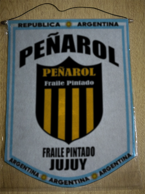 BANDERIN PEÑAROL FRAILE PINTADO JUJUY