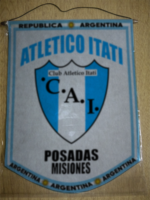 BANDERIN ATLETICO ITATI POSADAS
