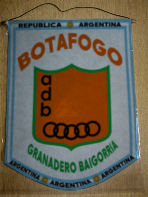 BANDERIN ASOCIACIÓN DEPORTIVA BOTAFOGO (GRANADERO BAIGORRIA)