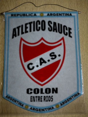 BANDERIN ATLETICO SAUCE COLON ENTRE RIOS
