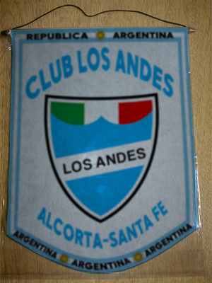 BANDERIN CLUB LOS ANDES ALCORTA SANTA FE