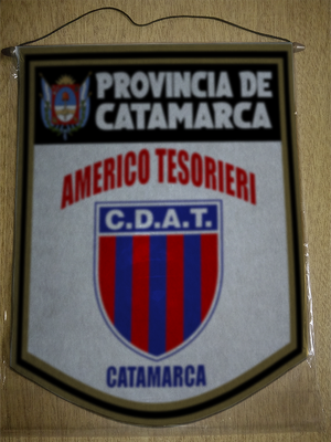 BANDERIN 40 CM DORADO AMERICO TESORIERI
