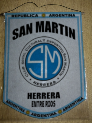 BANDERIN SAN MARTIN HERRERA ENTRE RIOS