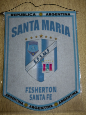 BANDERIN ESCUELA SANTA MARIA FISHERTON