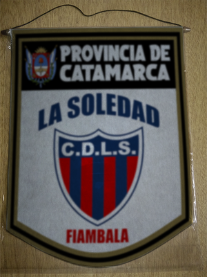 BANDERIN 40 CM DORADO LA SOLEDAD FIAMBALA