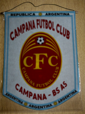 BANDERIN CAMPANA FÚTBOL CLUB