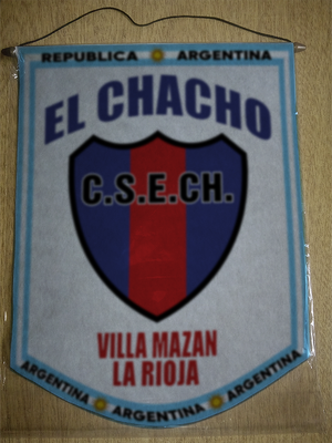 BANDERIN EL CHACHO VILLA MAZAN