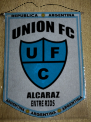 BANDERIN UNION FC ALCARAZ ENTRE RIOS
