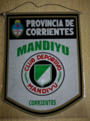 BANDERIN 40CM DORADO DEPORTIVO MANDIYU