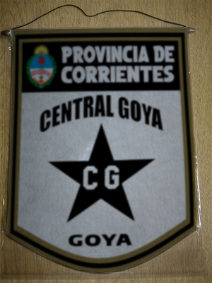 BANDERIN 40CM DORADO CENTRAL GOYA