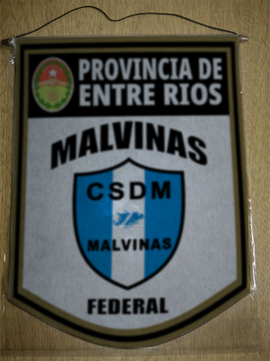 BANDERIN CSD MALVINAS FEDERAL ENTRE RIOS