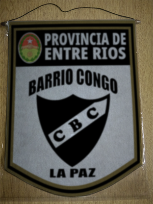 BANDERIN BARRIO CONGO LA PAZ ENTRE RIOS