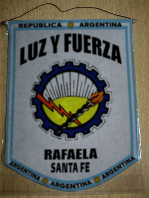 BANDERIN LUZ Y FUERZA RAFAELA