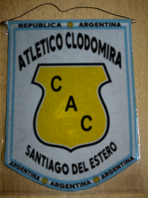 BANDERIN ATLETICO CLODOMIRA SANTIAGO DEL ESTERO