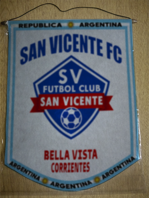 BANDERIN SAN VICENTE FC BELLA VISTA