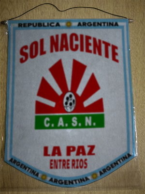 BANDERIN SOL NACIENTE LA PAZ ENTRE RIOS