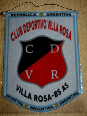 BANDERIN CLUB DEPORTIVO VILLA ROSA