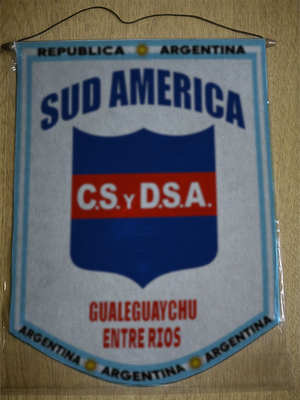 BANDERIN SUD AMERICA GUALEGUAYCHU