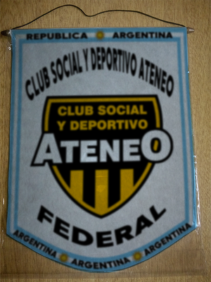 BANDERIN CLUB ATENEO DE FEDERAL