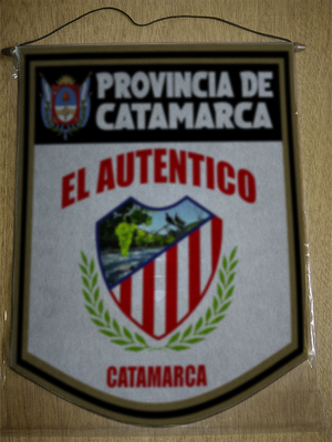 BANDERIN 40 CM DORADO CLUB EL AUTENTICO